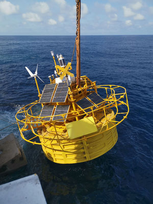 Thời tiết Metocean Buoy Thời gian siêu thực Met Dữ liệu Buoy Thiết bị