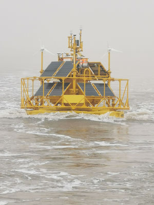 Hệ thống thu thập dữ liệu Thái Bình Dương Met-Ocean Buoy Yellow Medium